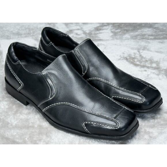 Donald J. Pliner | Shoes | Donald Pliner Black Leather Slip  display picture 3
